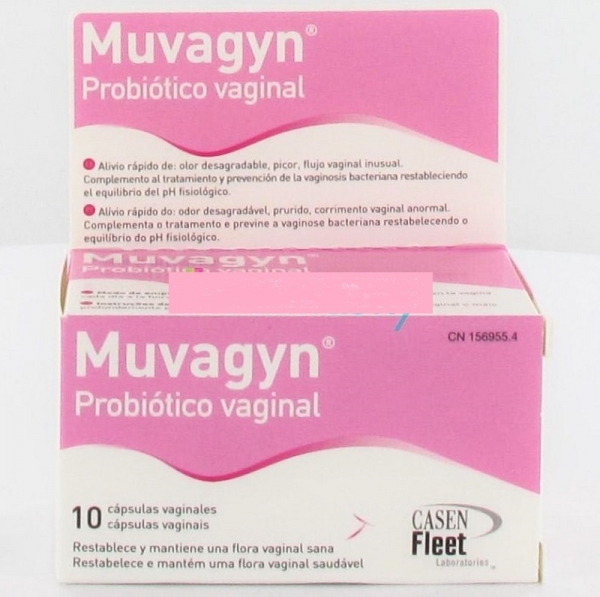 Comprar Muvagyn Probiotico Vaginal 10 cápsulas vaginales online