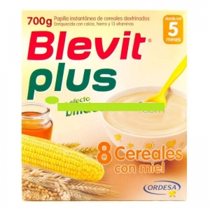 Blevit Plus 8 Cereales  Miel Bifidus 600 gr