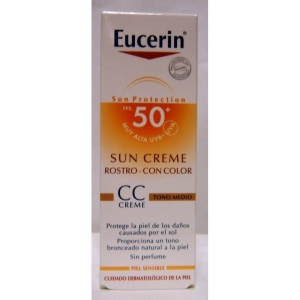 Eucerin CC Creme Tono Medio  Solar 50  50ML