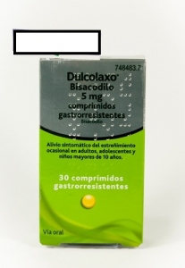 Dulcolaxo Bisacodilo 5 mg 30 Comprimidos