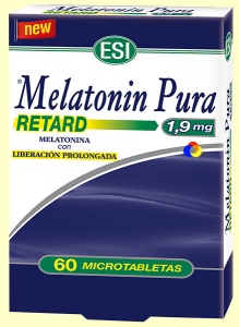 Melatonin Pura 1,9 mg 60 MicroTabletas Lab. ESI