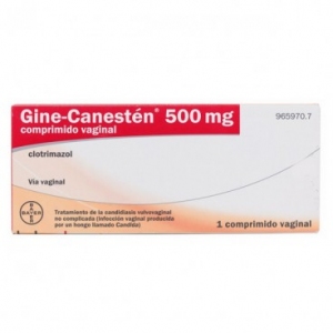 Gine Canesten 500 Mg 1 comprimido vaginal