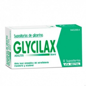 Glycilax 12 Supositorios Glicerina Adultos