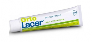 Orto Lacer Gel Dental Especial Ortodoncia  Lima 75 Ml