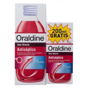 Oraldine Antiseptico  Pack 400ML 200ML