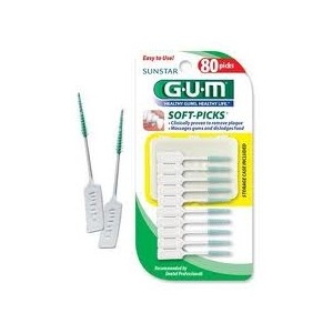 Gum Soft Picks Regular 80 Unid