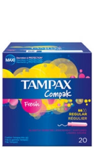 Tampax Compak Regular 20 Unid