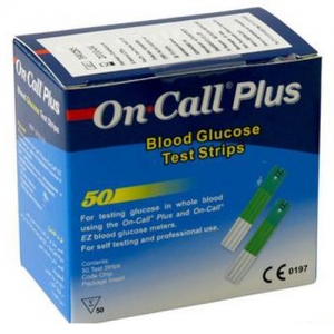 On Call Plus Tiras para Glucosa 50 Unidades(2X25)