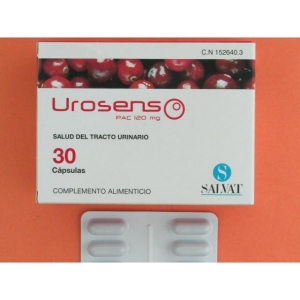 Urosens Pac 120 Mg Salud Vías Urinarias 30 Caps