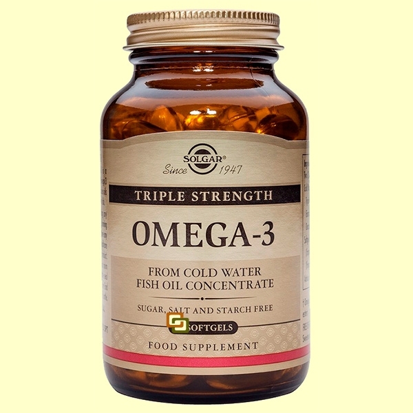 Comprar Omega 3 Triple concentración 100 cap blandas Lab.Solgar online