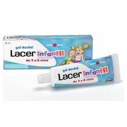 Lacer Gel Dental Infantil Sabor Fresa 50 ML
