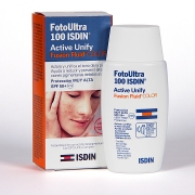 Fotoultra Isdin 100 Active Unify Fusion Fluid Color 50ML