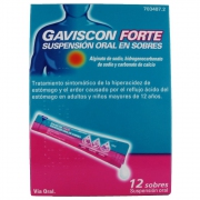 Gaviscon Forte 12 sobres suspension oral